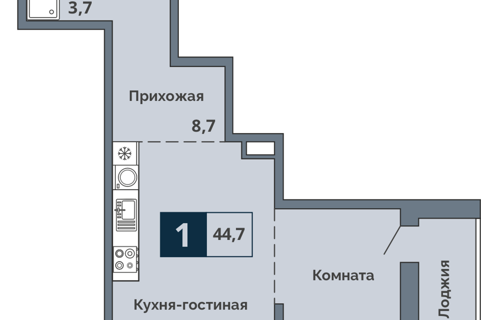 квартира г Курган ул Коли Мяготина 168 городской округ Курган фото 1