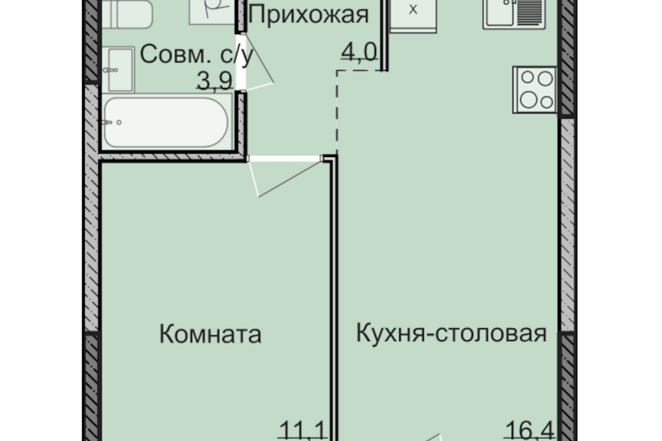 квартира г Ижевск городской округ Ижевск, Машиностроитель фото 1