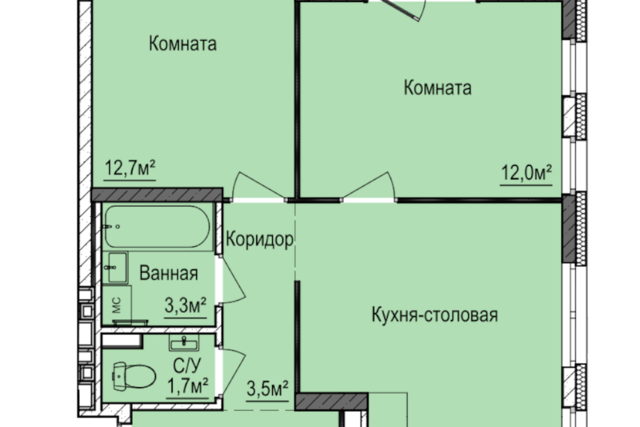 квартира городской округ Ижевск, Буммаш фото