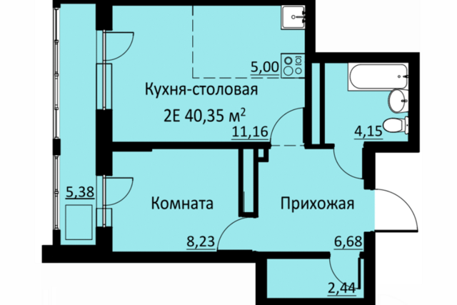 квартира ул Водопроводная 6/1 фото