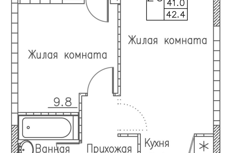 квартира г Владивосток Владивостокский городской округ, жилой комплекс Гринхилс фото 1