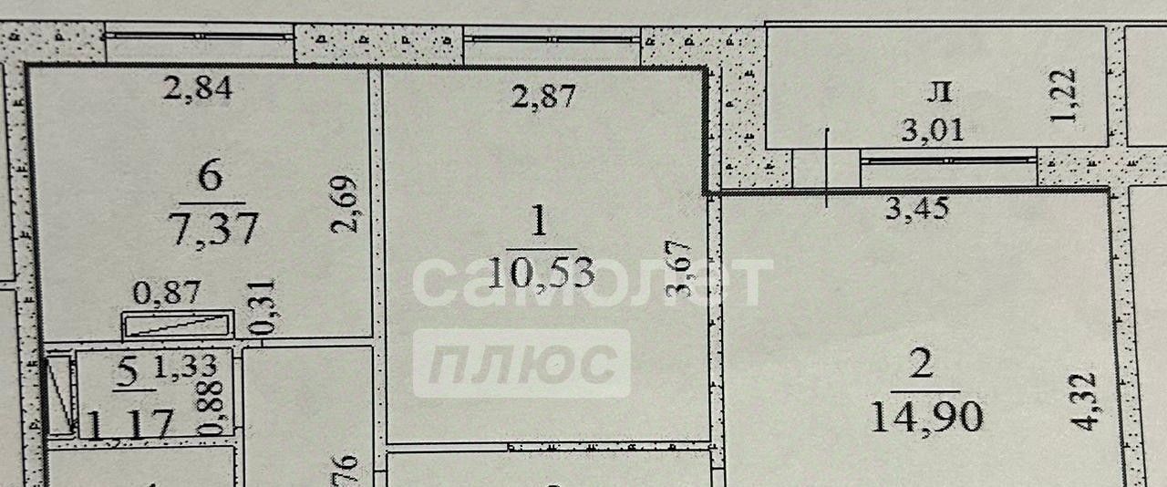 квартира г Ульяновск р-н Засвияжский ул Александра Невского 2бк/2 фото 2