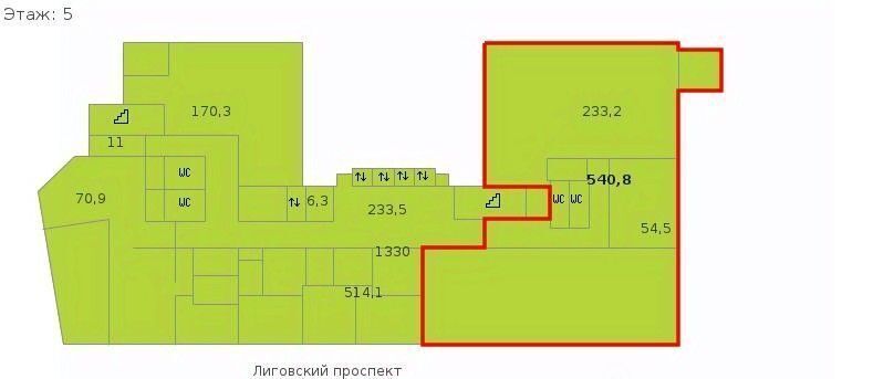 офис г Санкт-Петербург метро Московские Ворота пр-кт Лиговский 266в фото 2