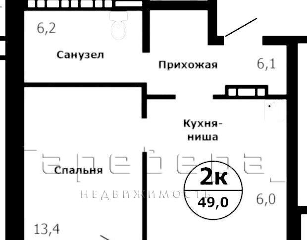 квартира г Красноярск р-н Свердловский ул Лесников 37б фото 2