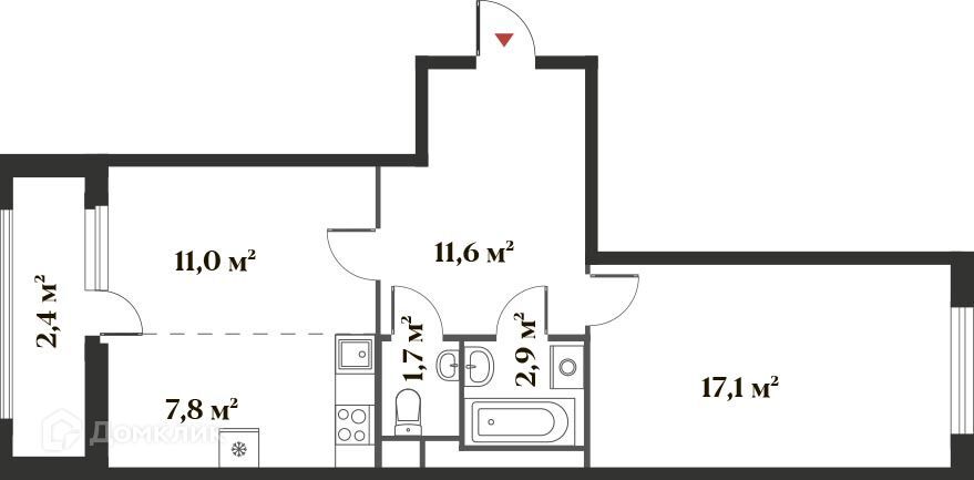 квартира г Красногорск ул Московская 49 микрорайон Опалиха фото 1