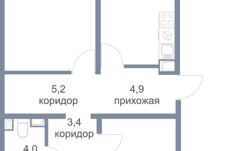 квартира г Ханты-Мансийск ул Георгия Величко 13 городской округ Ханты-Мансийск фото 1