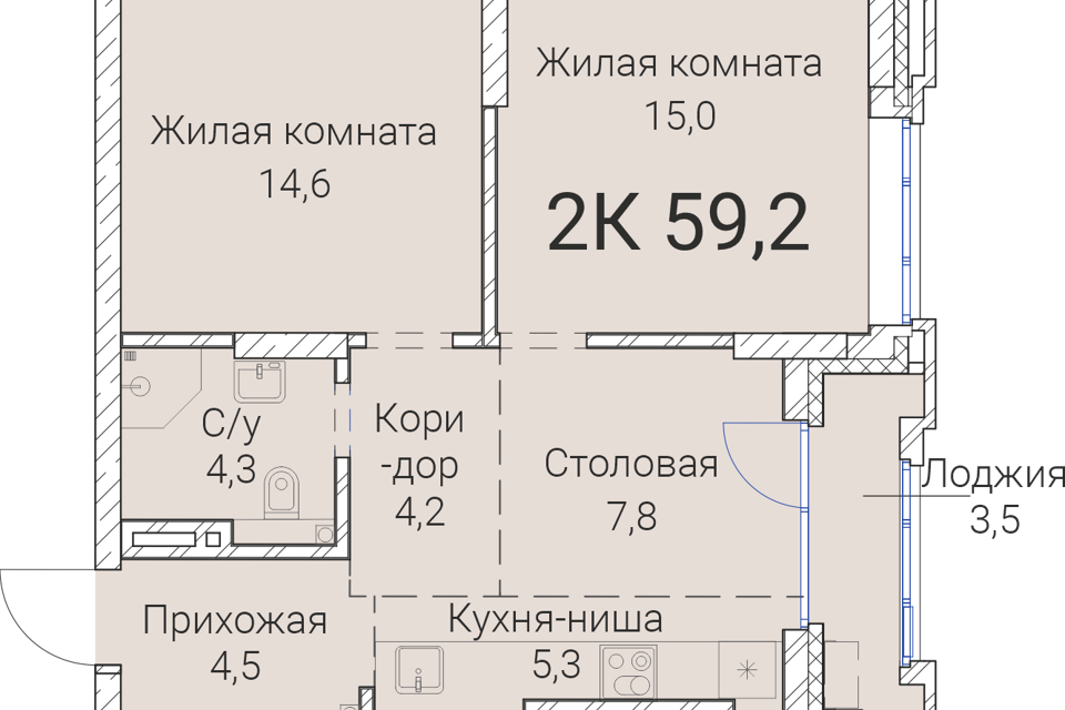 квартира г Новосибирск Заельцовский, городской округ Новосибирск фото 1