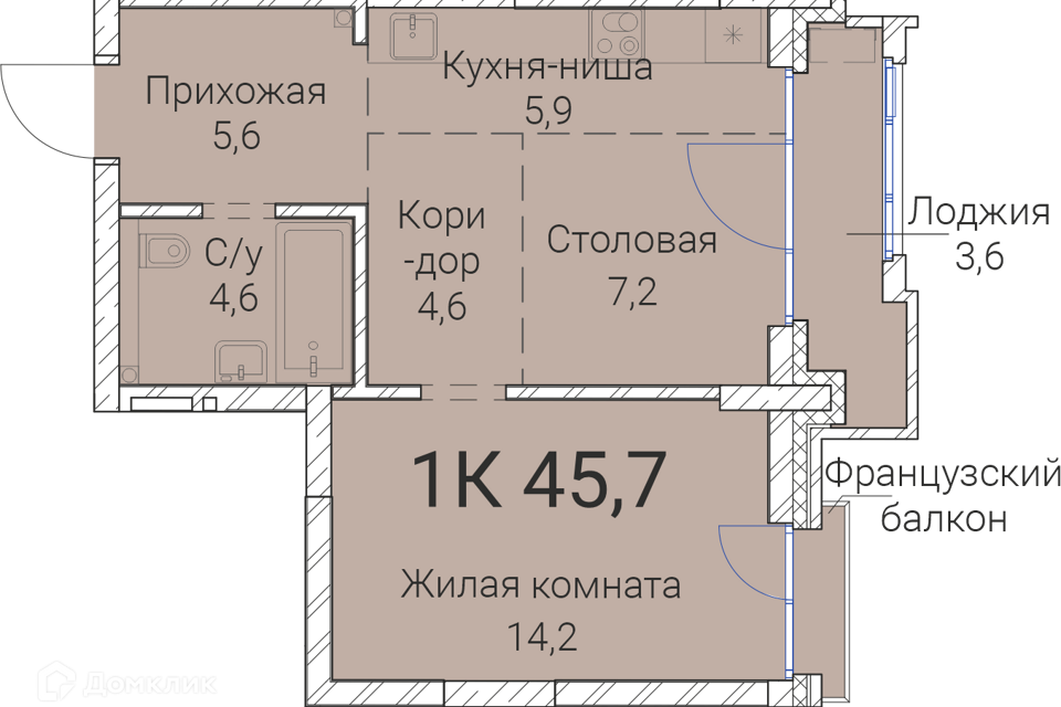 квартира г Новосибирск Заельцовский, городской округ Новосибирск фото 1