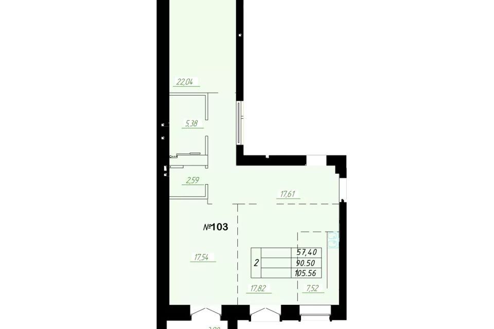 квартира г Омск пр-кт Карла Маркса 40 Омский район фото 1