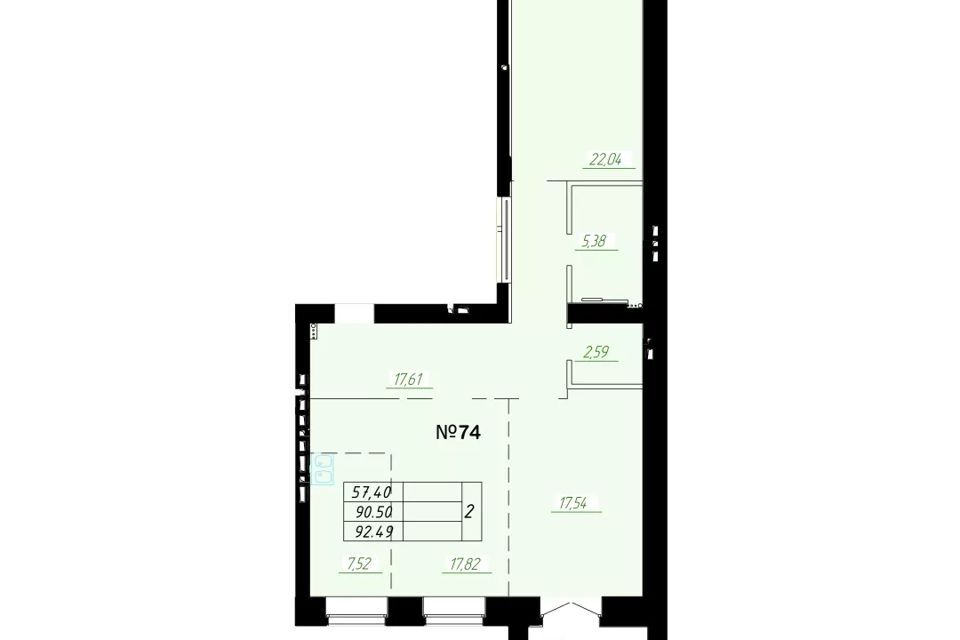 квартира г Омск пр-кт Карла Маркса 40 Омский район фото 1