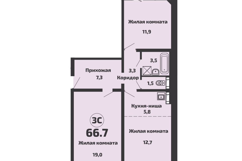 квартира р-н Новосибирский п Садовый Приозёрный жилмассив фото 1