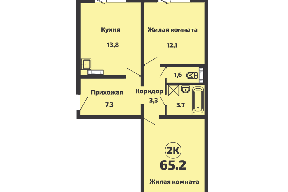 квартира р-н Новосибирский п Садовый Приозёрный жилмассив фото 1