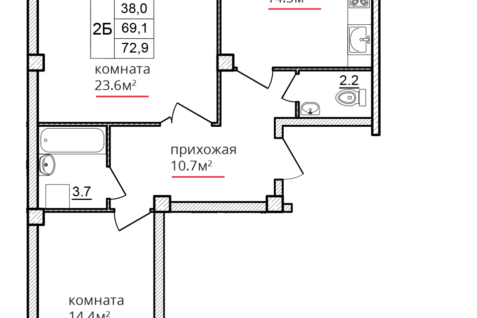 квартира г Псков ул Техническая 17 Псковский район фото 1