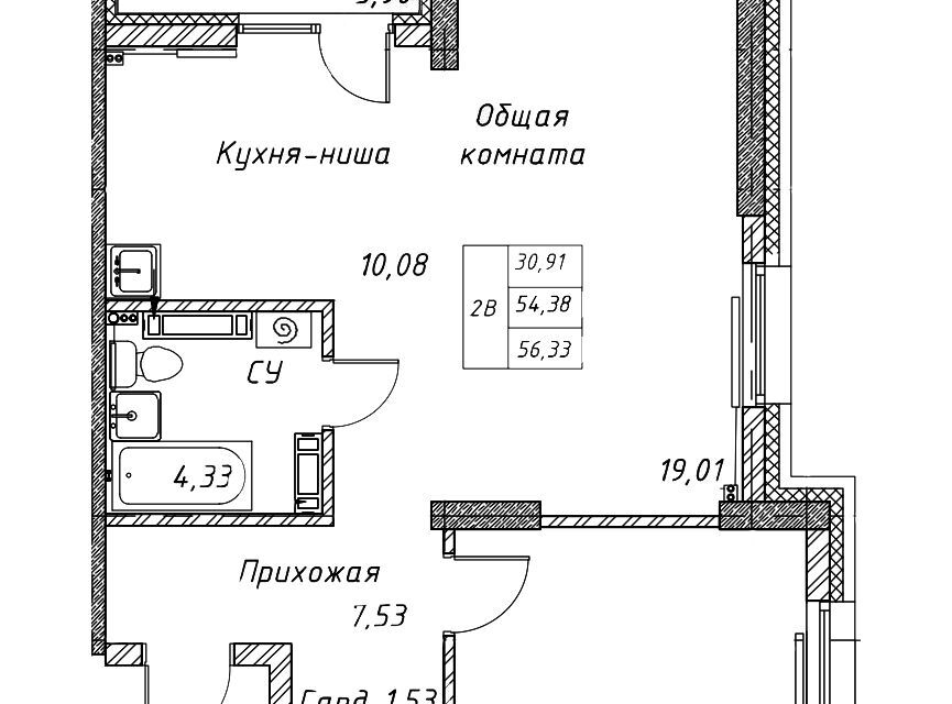 квартира г Томск городской округ Томск, Черемошники фото 1