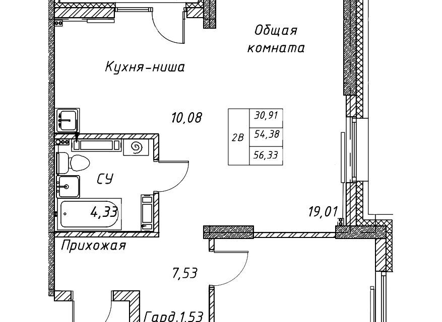 квартира г Томск городской округ Томск, Черемошники фото 1