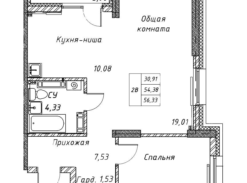 квартира г Томск городской округ Томск, Черемошники фото 1