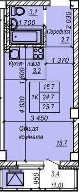 квартира р-н Новосибирский Затулинский, улица Зорге, 277 фото 1