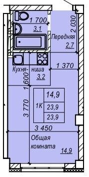 квартира р-н Новосибирский Затулинский, улица Зорге, 277 фото 1