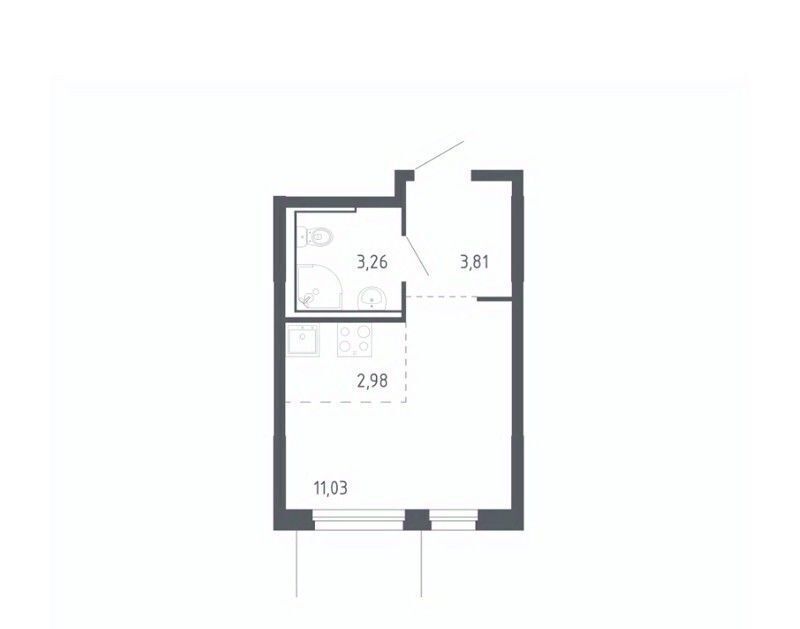 квартира г Тюмень р-н Ленинский ЖК «Чаркова 72» 1/3 фото 1