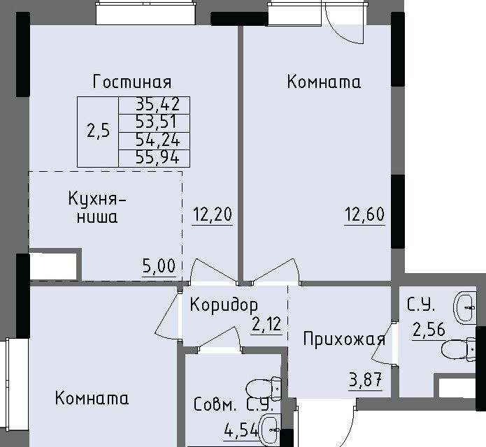 квартира г Ижевск городской округ Ижевск, Строящийся жилой дом фото 1