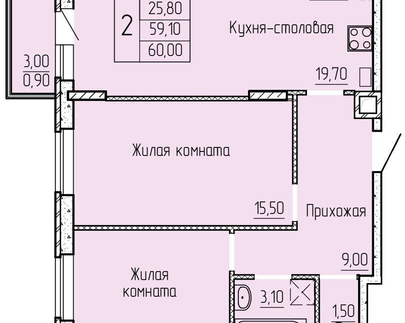 квартира г Батайск городской округ Батайск, жилой комплекс Прибрежный фото 1