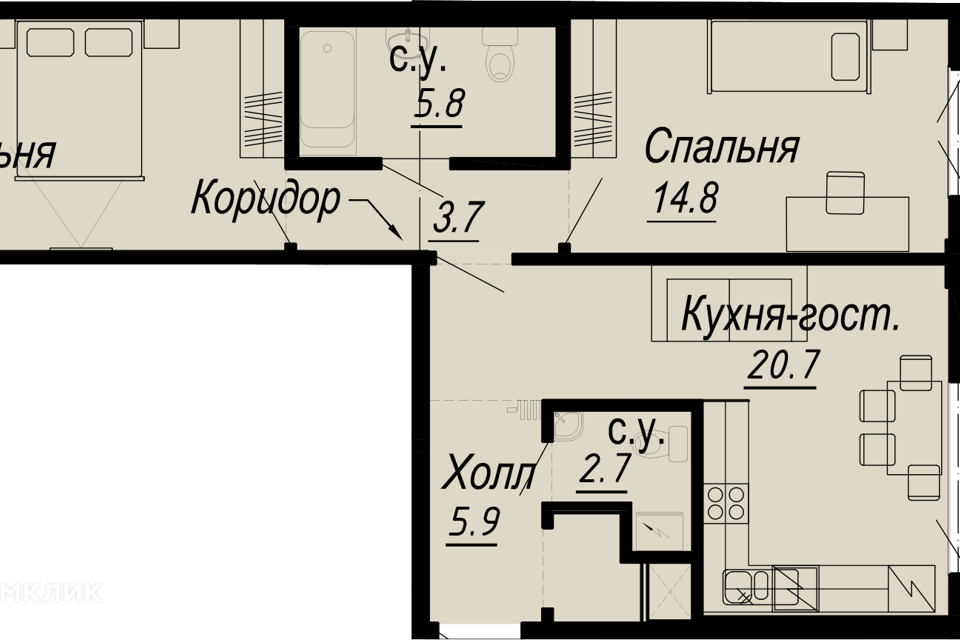 квартира г Санкт-Петербург наб Реки Карповки 27а Петроградский фото 1