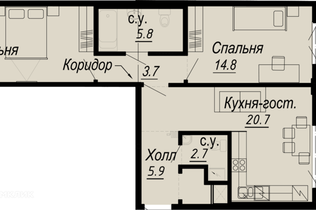 квартира дом 27а Петроградский фото