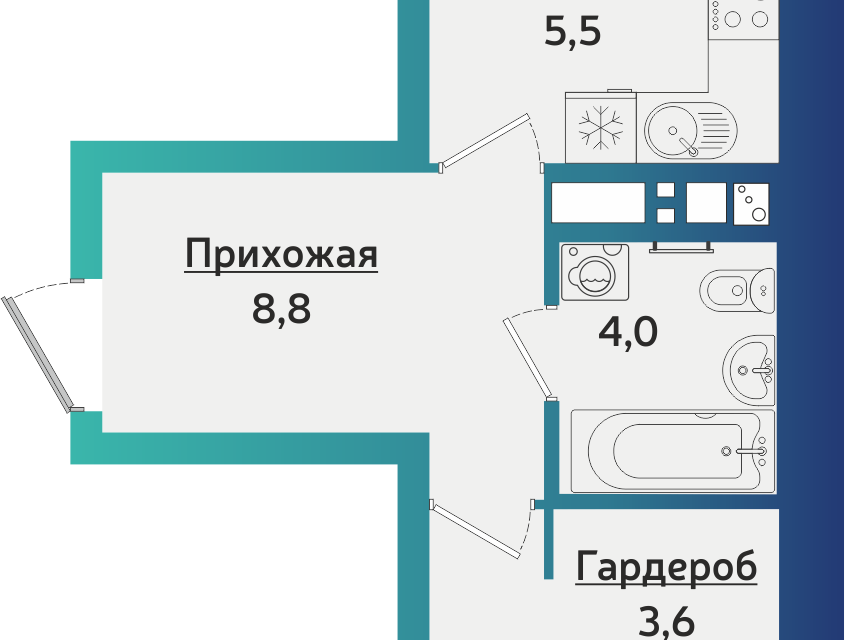 квартира г Ижевск городской округ Ижевск, Строящийся жилой дом фото 1