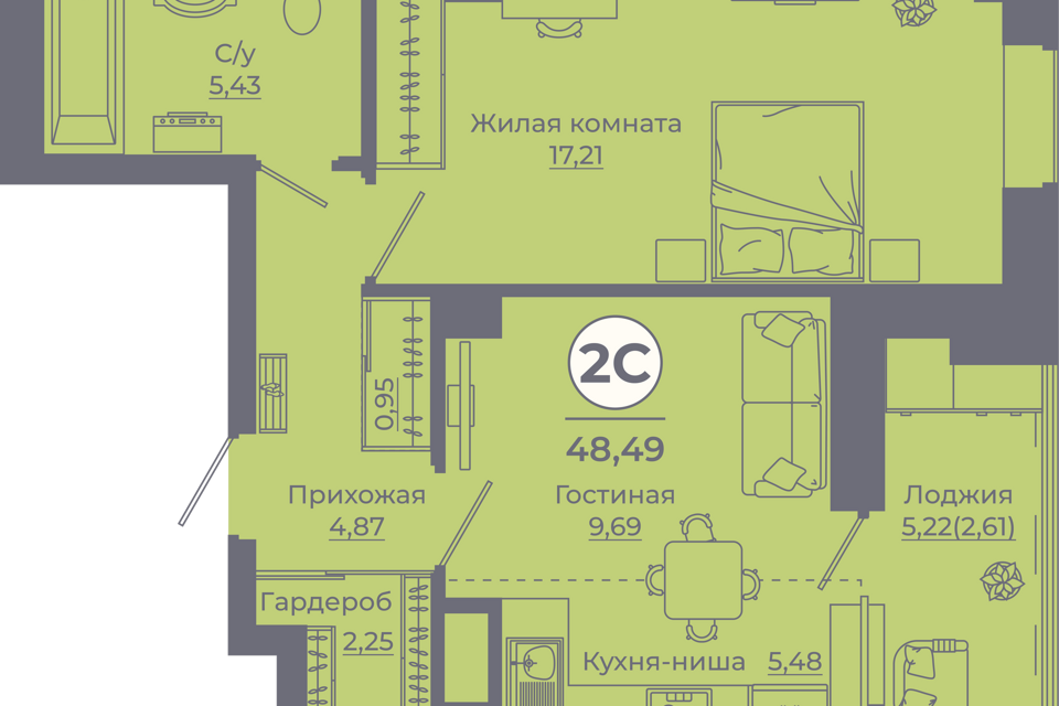 квартира г Ростов-на-Дону ул Еременко 109 городской округ Ростов-на-Дону фото 1