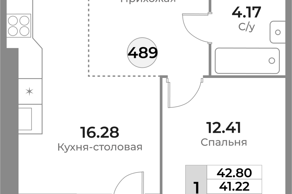 квартира г Калининград ул Пригородная 18 городской округ Калининград фото 1