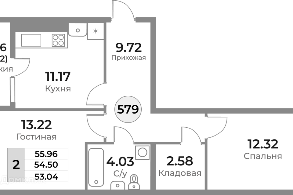 квартира г Калининград ул Пригородная 18 городской округ Калининград фото 1