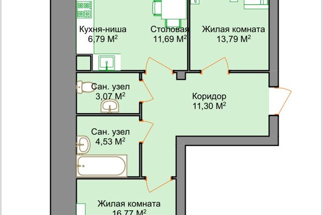 городской округ Новый Уренгой, микрорайон Созидателей фото