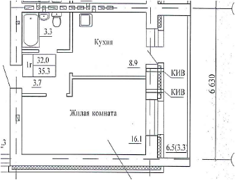 квартира г Чита ул Чайковского 43 городской округ Чита фото 1