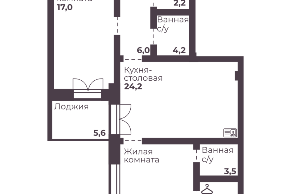 квартира г Челябинск городской округ Челябинск, жилой комплекс 4 Ленина фото 1