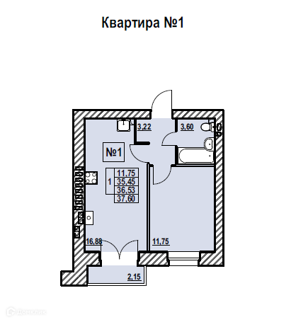 квартира г Ярославль городской округ Ярославль, Строящийся жилой дом фото 1