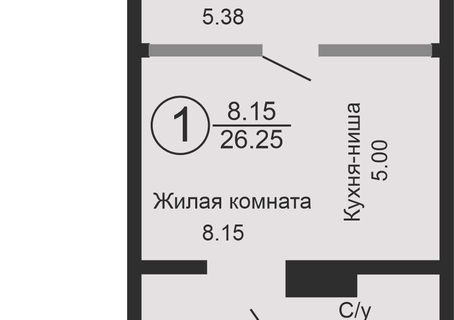 квартира г Оренбург проезд 2-й городской округ Оренбург фото 1