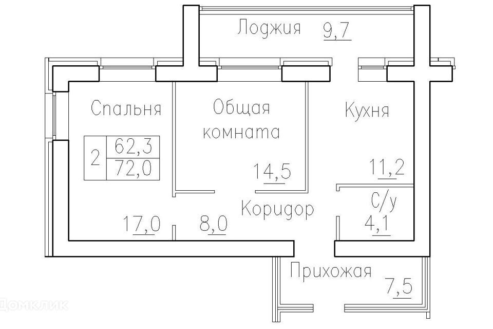 квартира р-н Новосибирский рп Краснообск мкр 3 15/1 фото 1