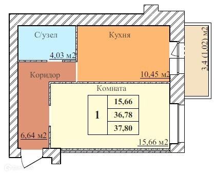 квартира г Ярославль пер 2-й Норский 5 городской округ Ярославль фото 1