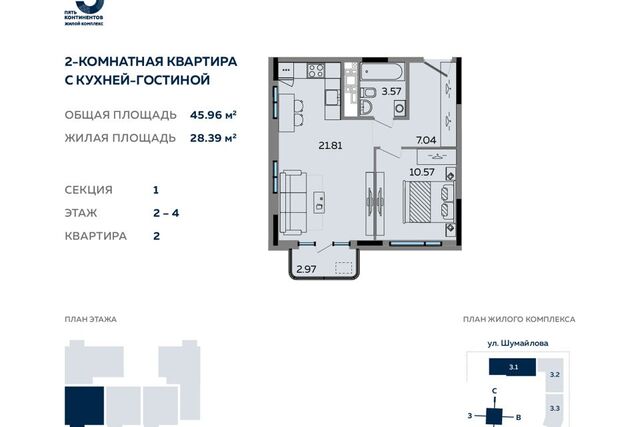 городской округ Ижевск, жилой комплекс Пять Континентов фото