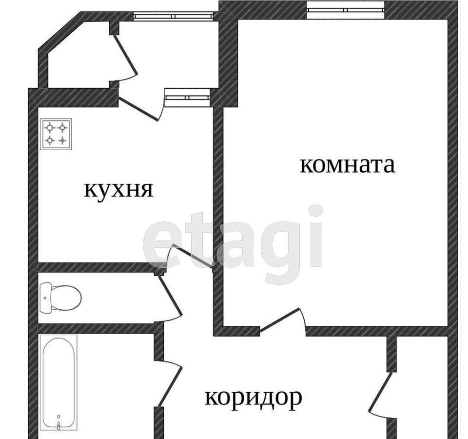 квартира г Сургут р-н Северный жилой ул Игоря Киртбая 7 Тюменская обл. фото 17