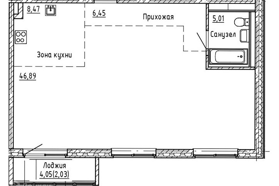 квартира г Артем с Кневичи ул Центральные Кневичи 7 Артёмовский городской округ фото 1