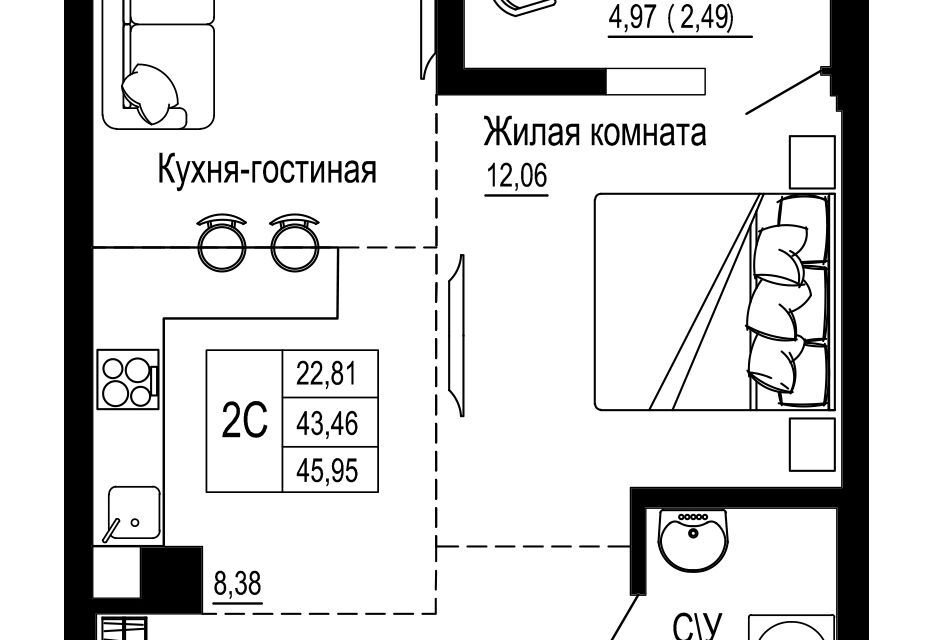 квартира г Ростов-на-Дону ул Привокзальная 3б городской округ Ростов-на-Дону фото 1