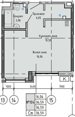 квартира г Евпатория ул им.9-го Мая 18 городской округ Евпатория фото 1