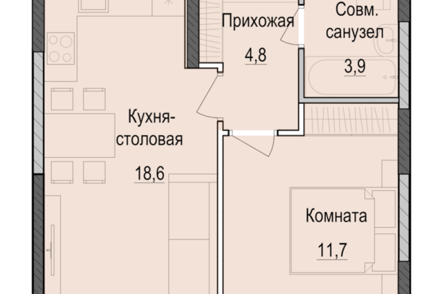 квартира дом 7/1 Республика Татарстан Татарстан, городской округ Казань фото