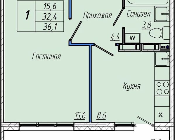 дом 32 Кемеровская область — Кузбасс, Кемеровский городской округ фото