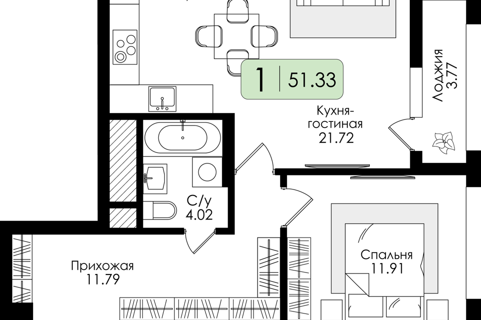 квартира г Тула проезд Торховский 4 Тула городской округ фото 1