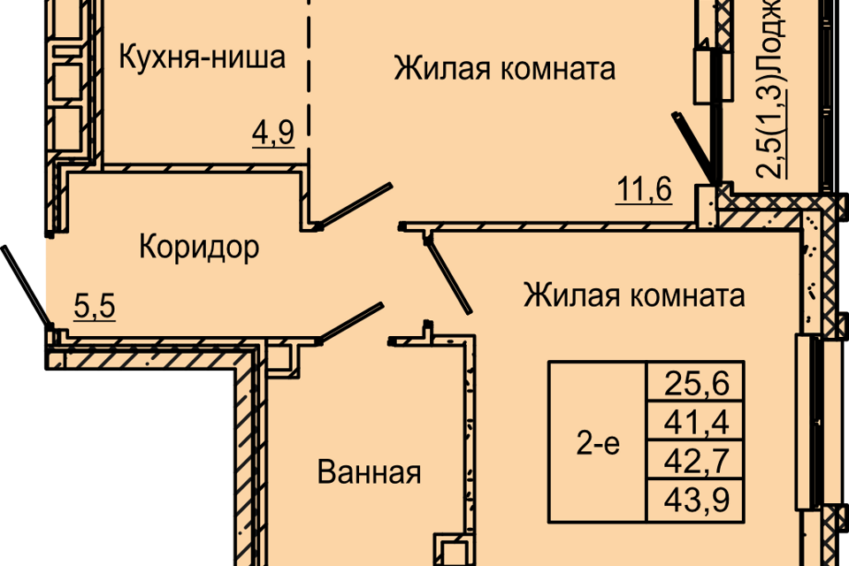 квартира г Пермь ул Красных Командиров 6 городской округ Пермь фото 1