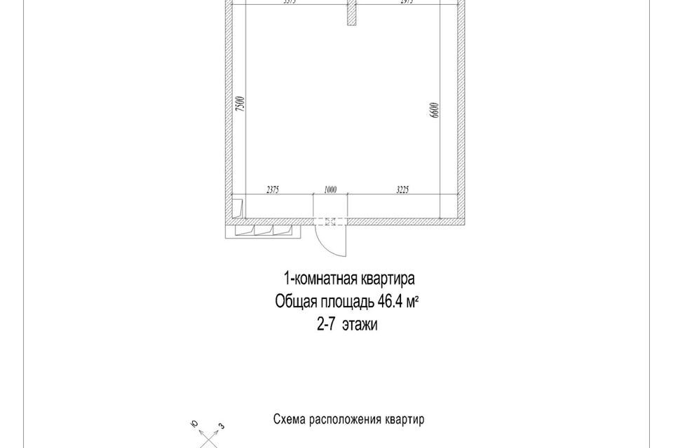 квартира г Кемерово Кемеровская область — Кузбасс, Жилой комплекс Солнечный бульвар, Кемеровский городской округ фото 3