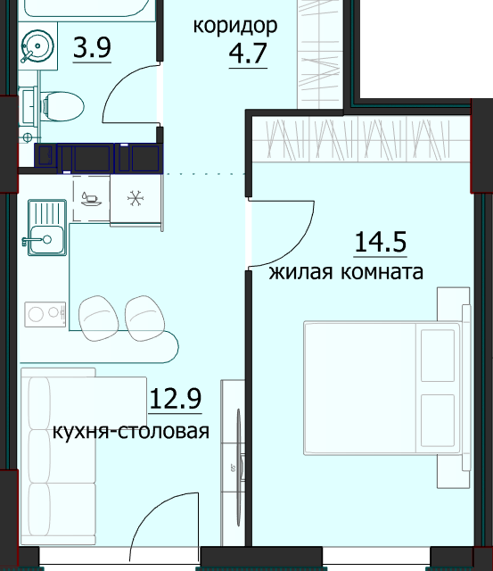 квартира г Киров муниципальное образование Киров, Исторический центр фото 1