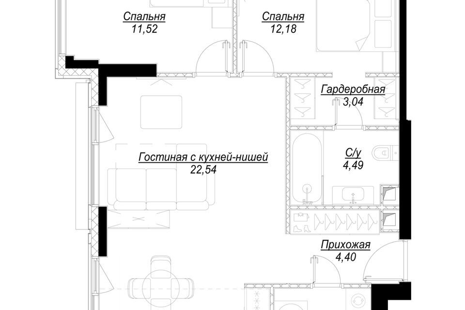 квартира г Москва ул Раменки Западный административный округ фото 1